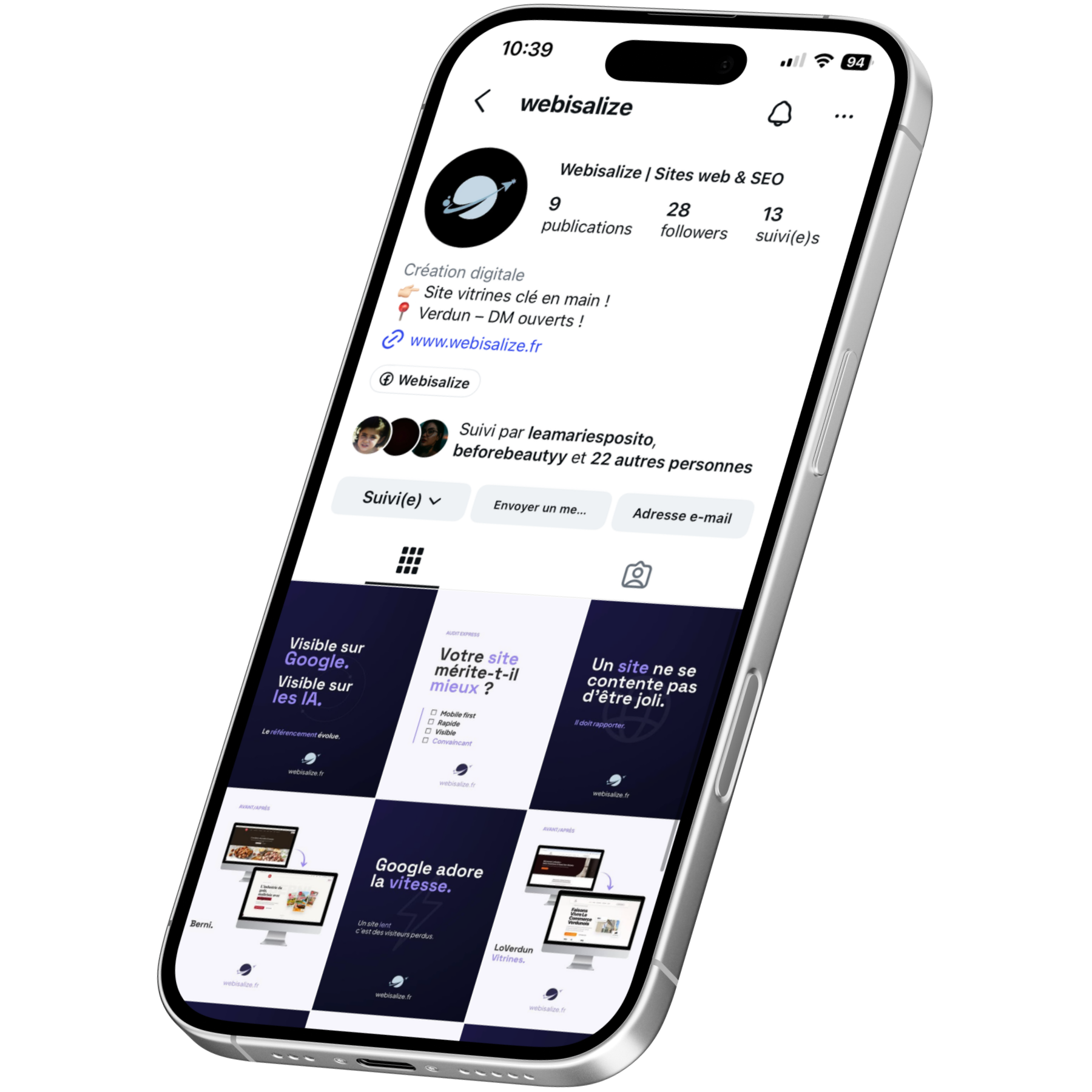 Exemple de stratégie de communication digitale réalisée par Webisalize